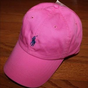 NEW Pink Ralph Lauren Baseball Cap